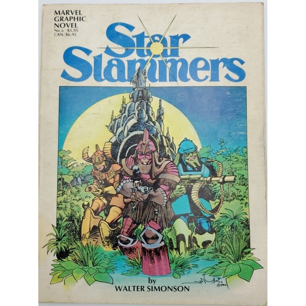 Star Slammers #6 1983 Marvel Comics Group Graphic Novel‎ Walter Simonson